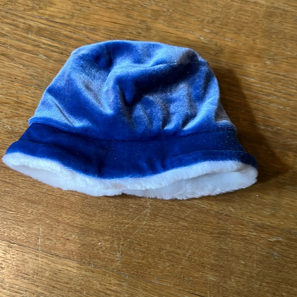 American Girl product- Bitty Baby velour hat.